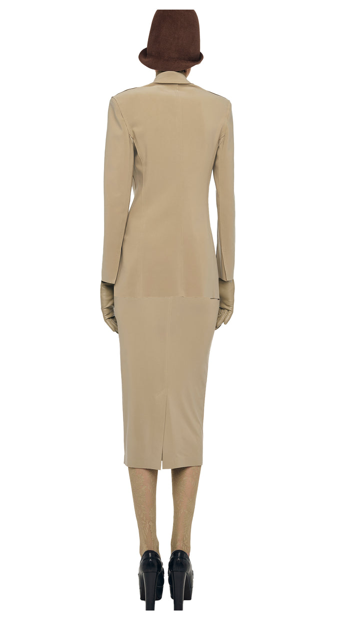 Norma Kamali CLASSIC DOUBLE BREASTED JACKET