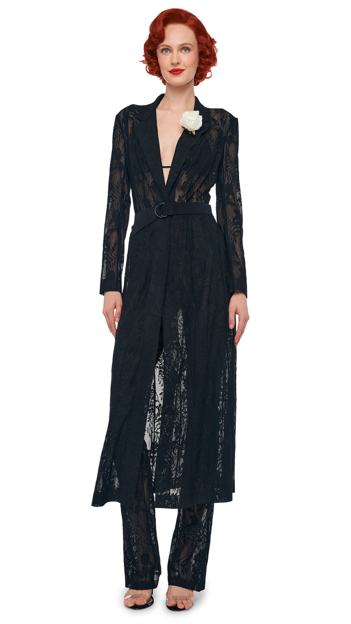 Norma Kamali CLASSIC SINGLE BREASTED COAT