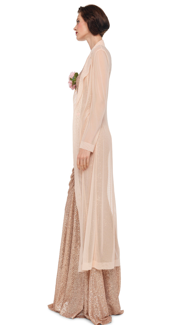 Norma Kamali CLASSIC SINGLE BREASTED COAT