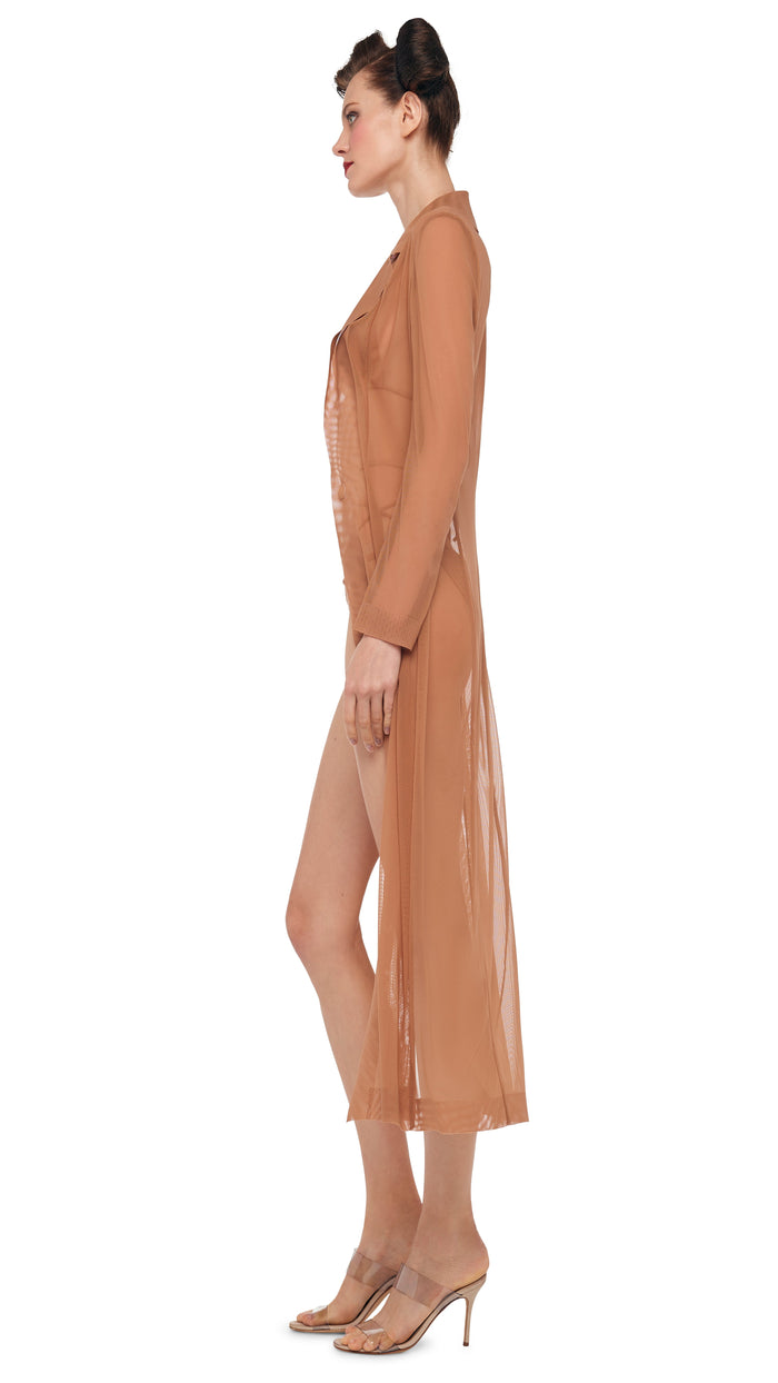 Norma Kamali CLASSIC SINGLE BREASTED COAT