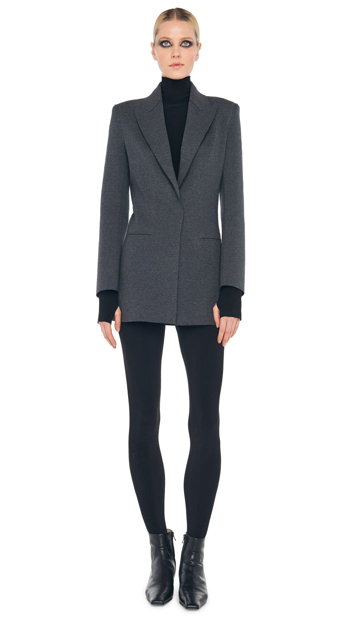 Norma Kamali CLASSIC SINGLE BREASTED JACKET