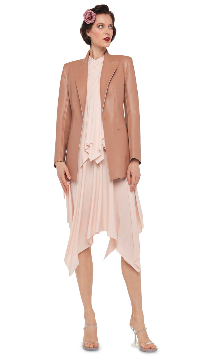 Norma Kamali CLASSIC SINGLE BREASTED JACKET