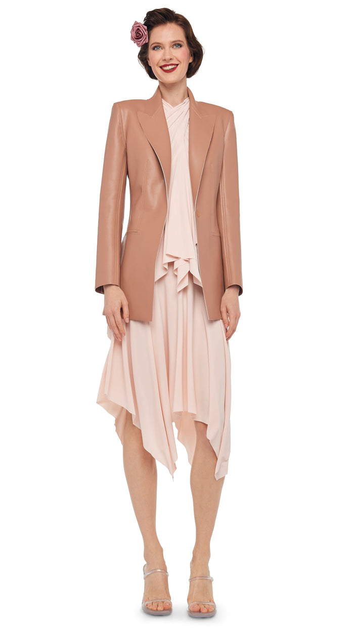 norma kamali CLASSIC SINGLE BREASTED JACKET