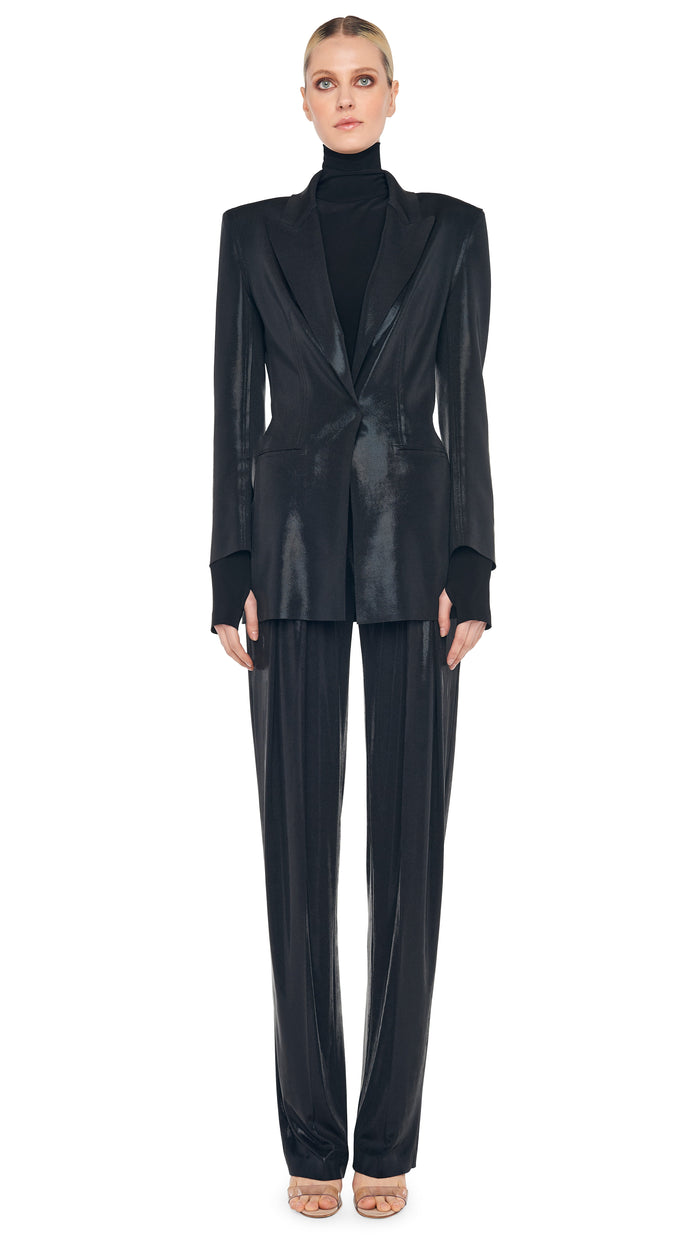 Norma Kamali CLASSIC SINGLE BREASTED JACKET