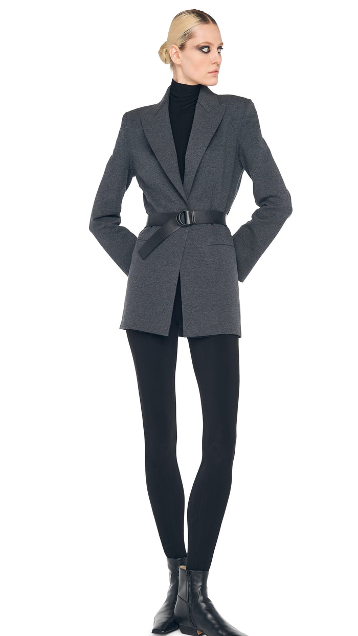 norma kamali CLASSIC SINGLE BREASTED JACKET