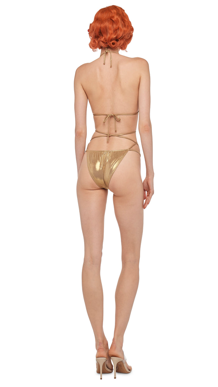 Norma Kamali CRISS CROSS BRA / BOTTOM