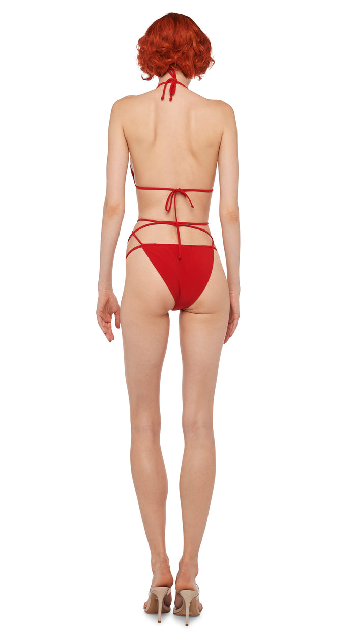 Norma Kamali CRISS CROSS BRA / BOTTOM