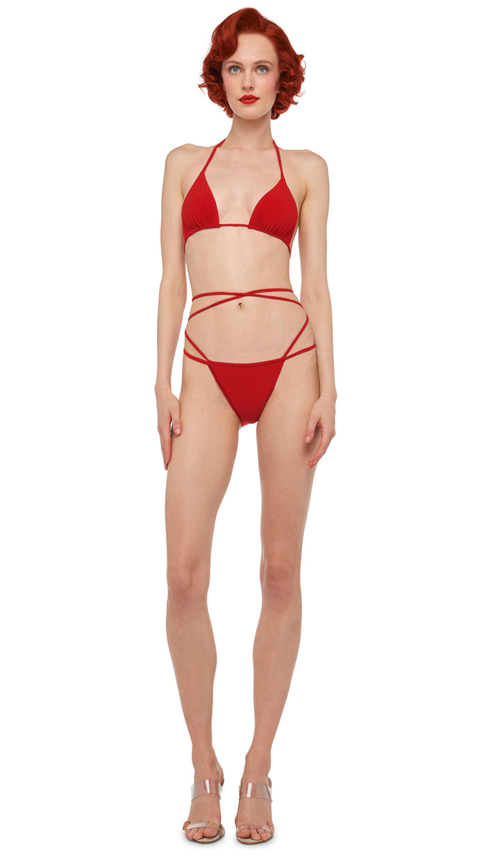 Norma Kamali CRISS CROSS BRA / BOTTOM