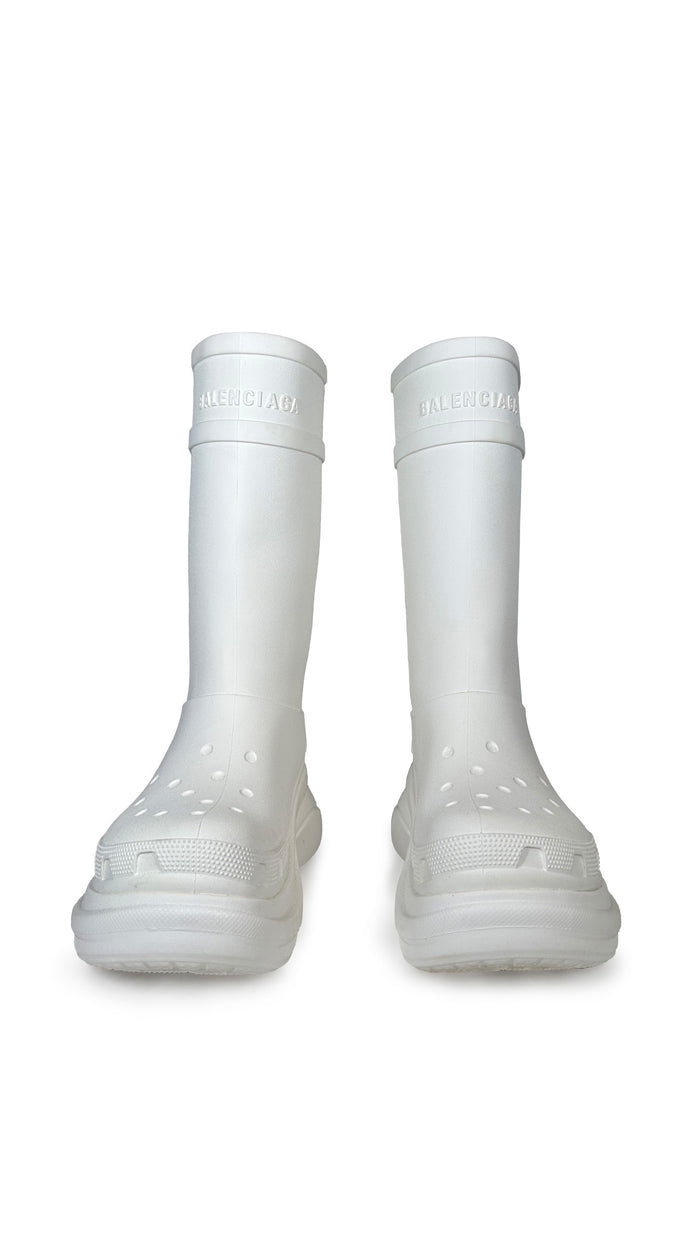 Norma Kamali CROCS X BALENCIAGA BOOT TO KNEE