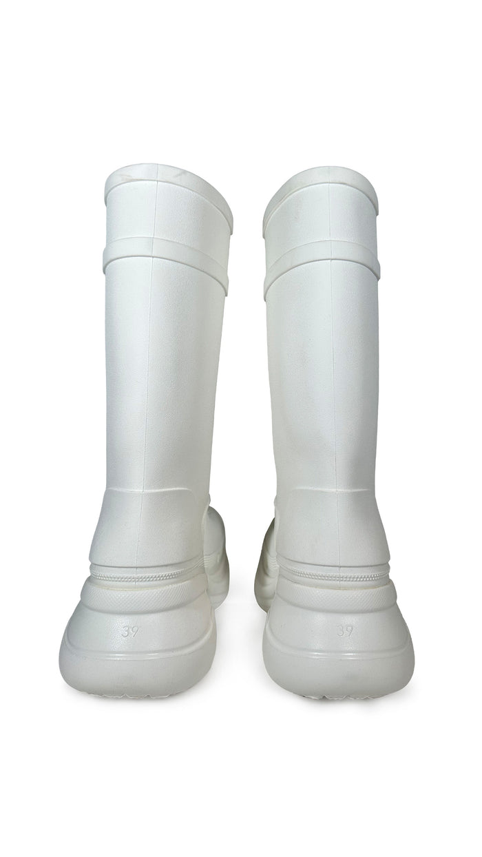 Norma Kamali CROCS X BALENCIAGA BOOT TO KNEE