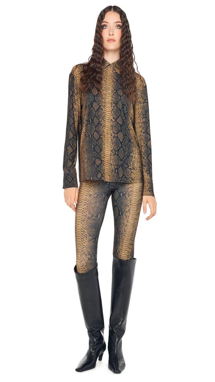 norma kamali CROPPED LEGGING W/O WAISTBAND