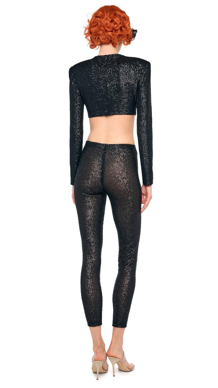 Norma Kamali CROPPED LEGGING W/O WAISTBAND