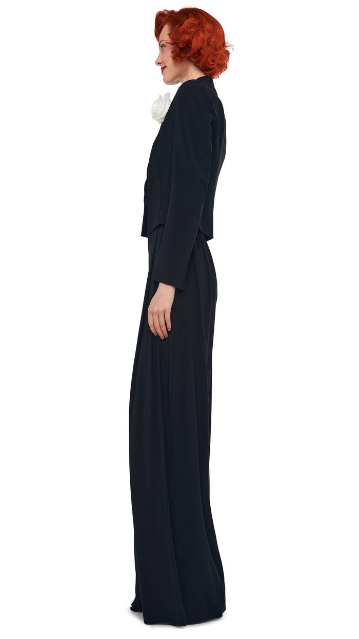 Norma Kamali CROPPED SB JACKET