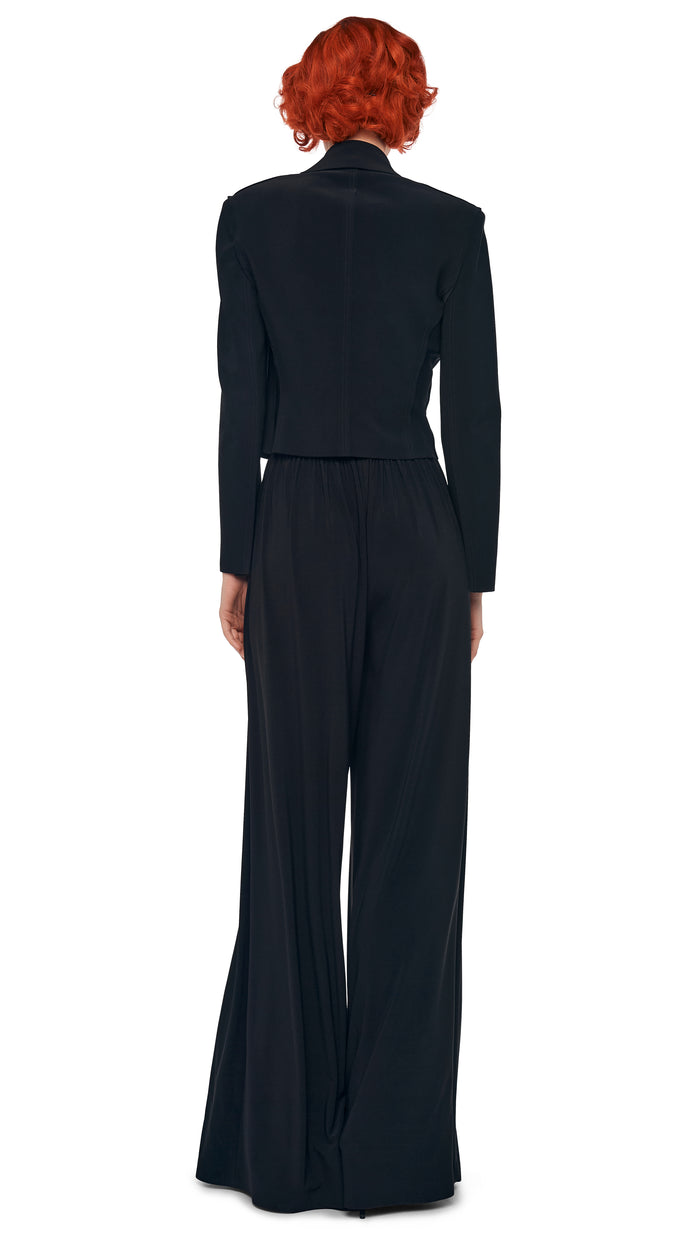 Norma Kamali CROPPED SB JACKET