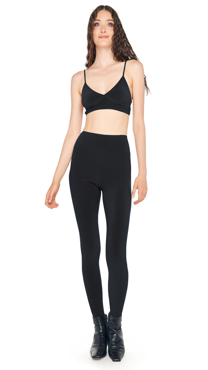 norma kamali CROPPED SLIP BRA