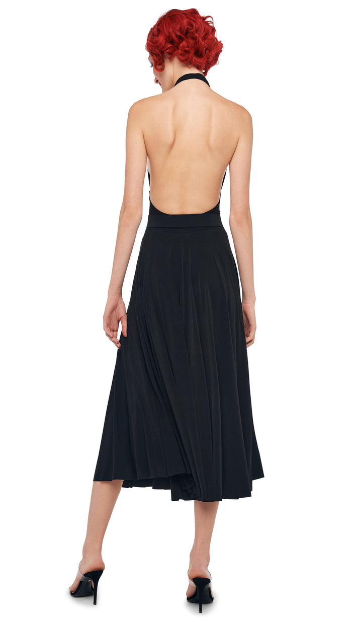 Norma Kamali CROSS HALTER MIO