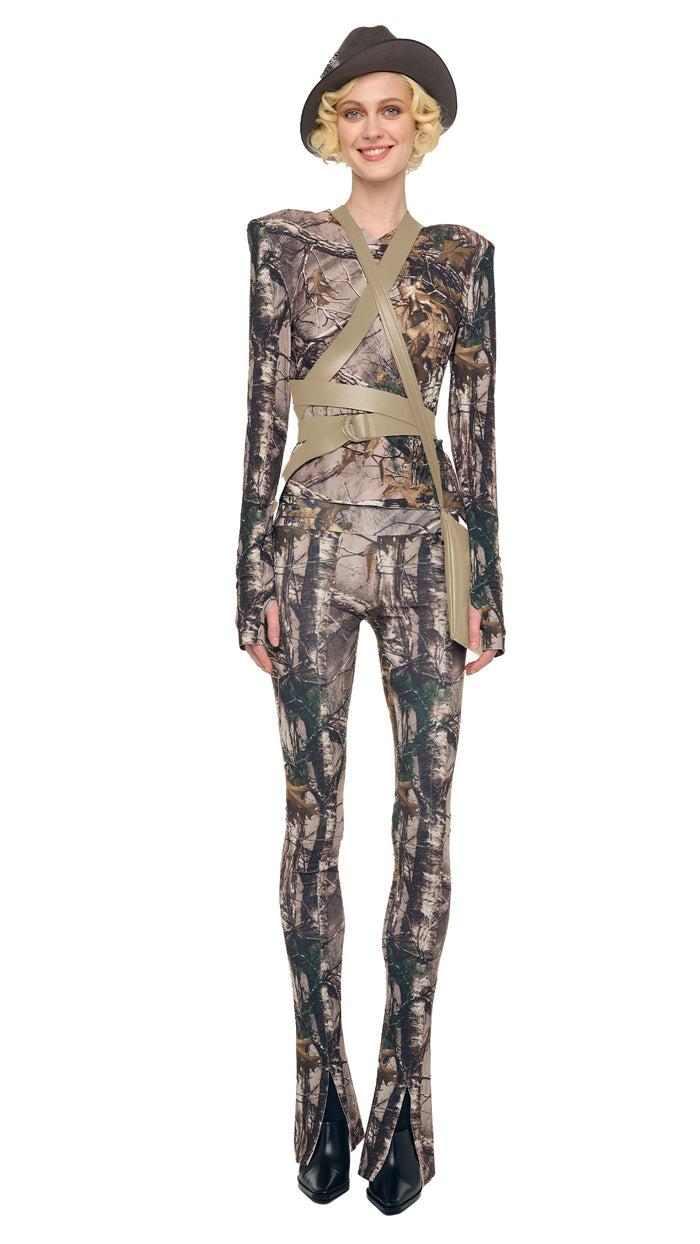 Norma Kamali CROSSOVER SHOULDER BAG SMALL