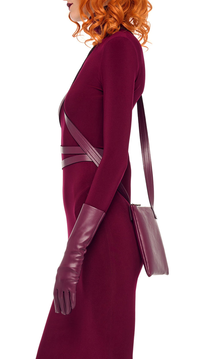 Norma Kamali CROSSOVER SHOULDER BAG SMALL