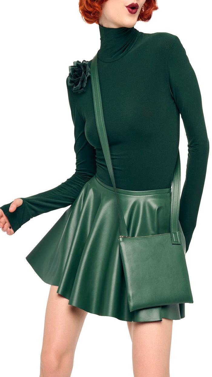 Norma Kamali CROSSOVER SHOULDER BAG SMALL