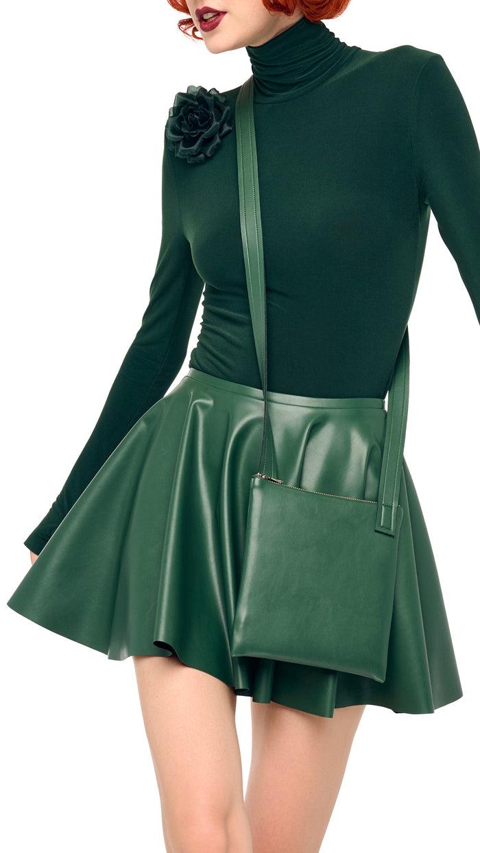 Norma Kamali CROSSOVER SHOULDER BAG SMALL