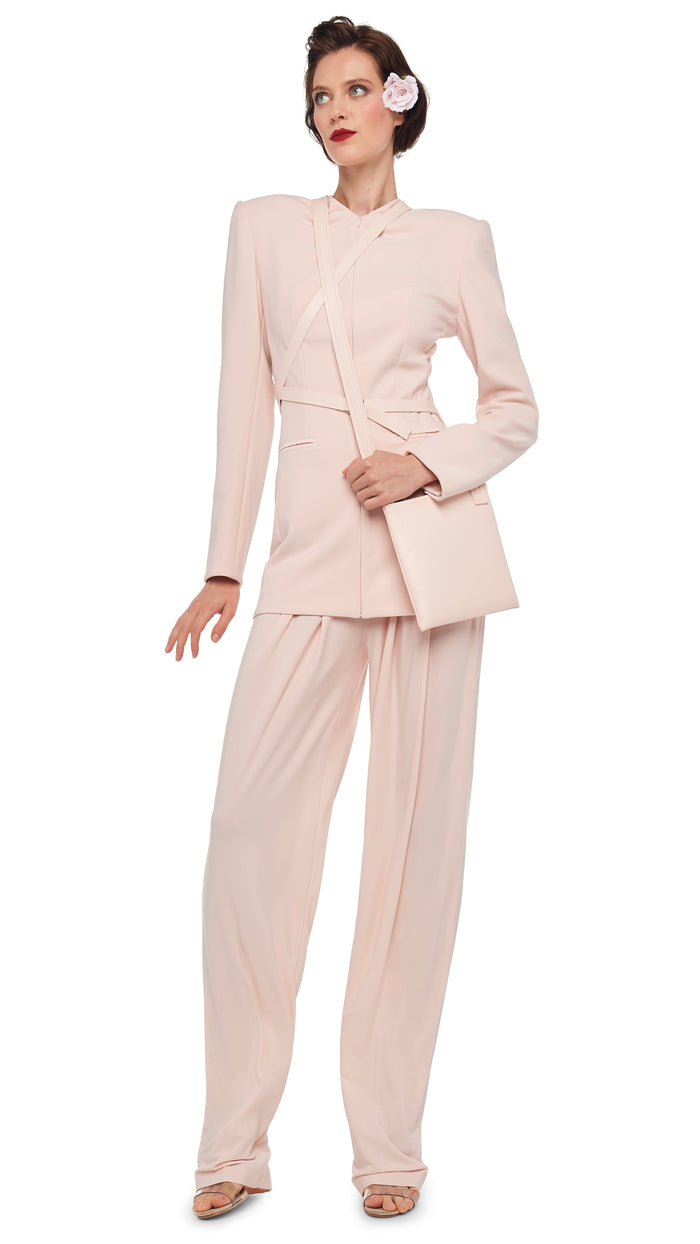 Norma Kamali CROSSOVER SHOULDER BAG SMALL