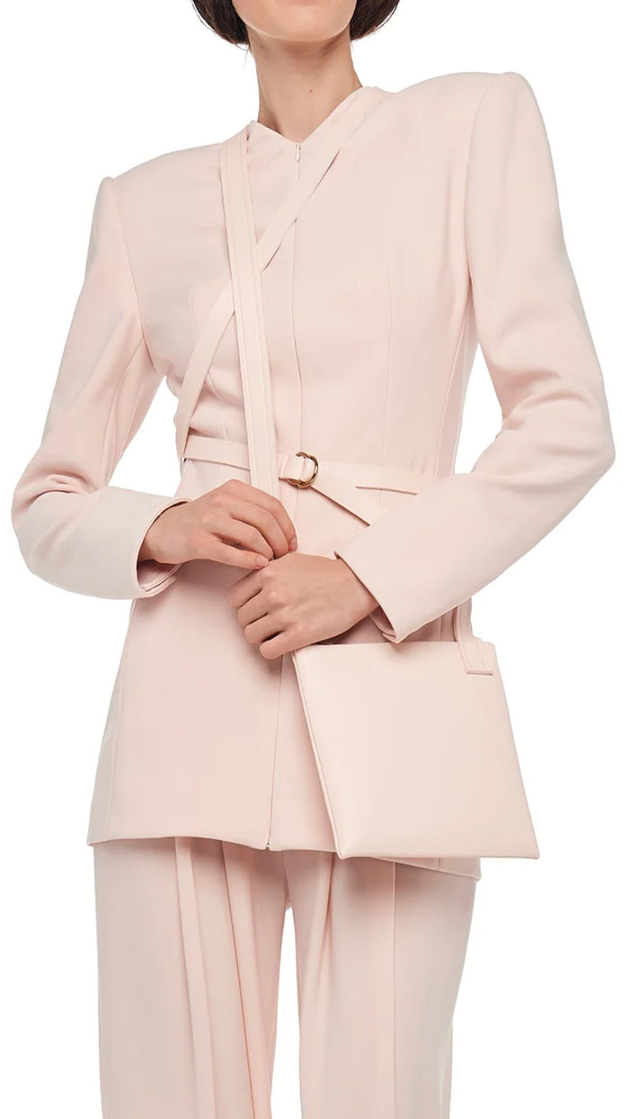 norma kamali CROSSOVER SHOULDER BAG SMALL