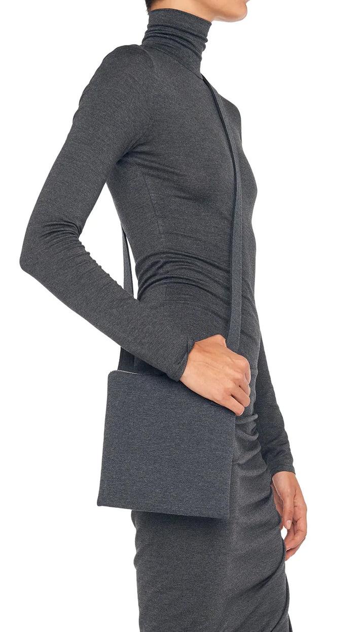 Norma Kamali CROSSOVER SHOULDER BAG SMALL