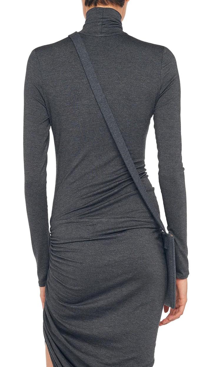 Norma Kamali CROSSOVER SHOULDER BAG SMALL