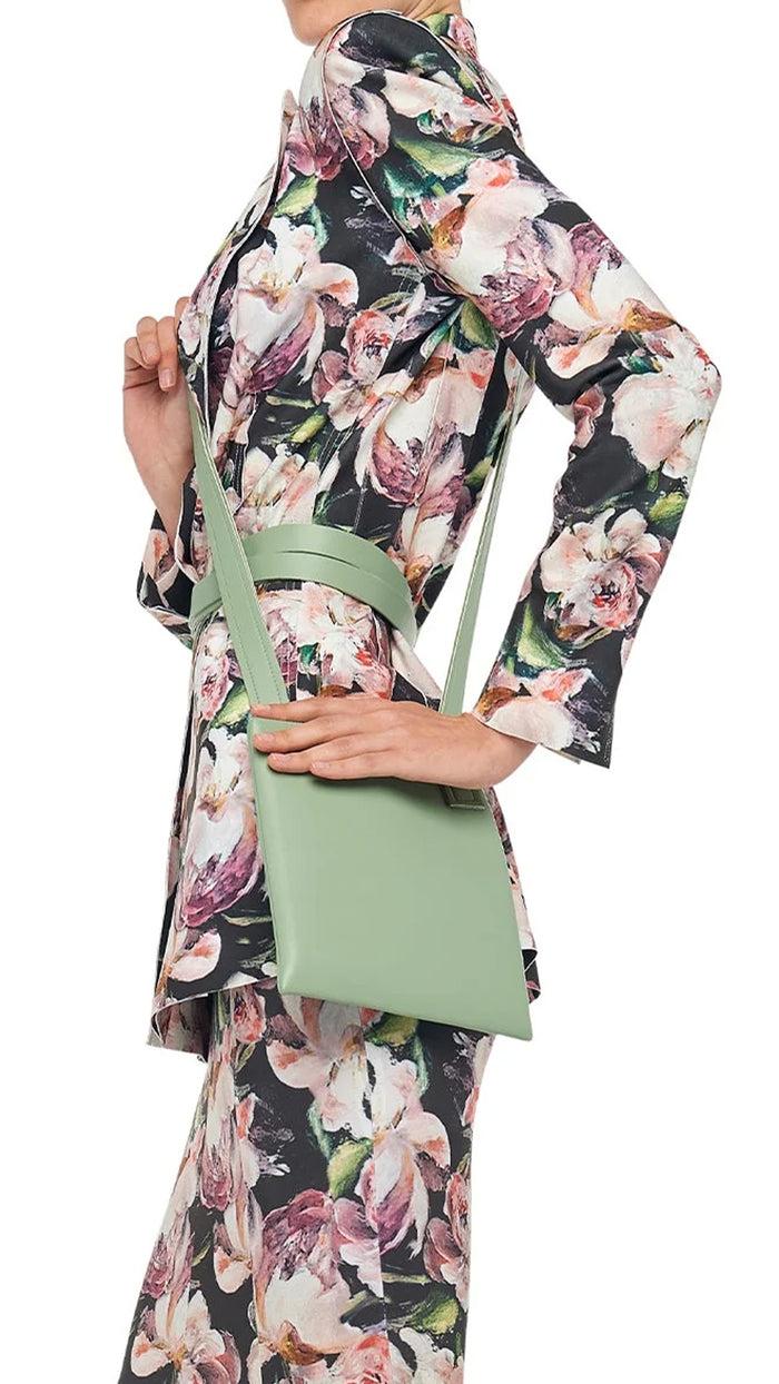 norma kamali CROSSOVER SHOULDER BAG SMALL