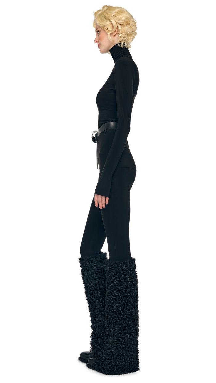 Norma Kamali CURLY SPAT LEGGING