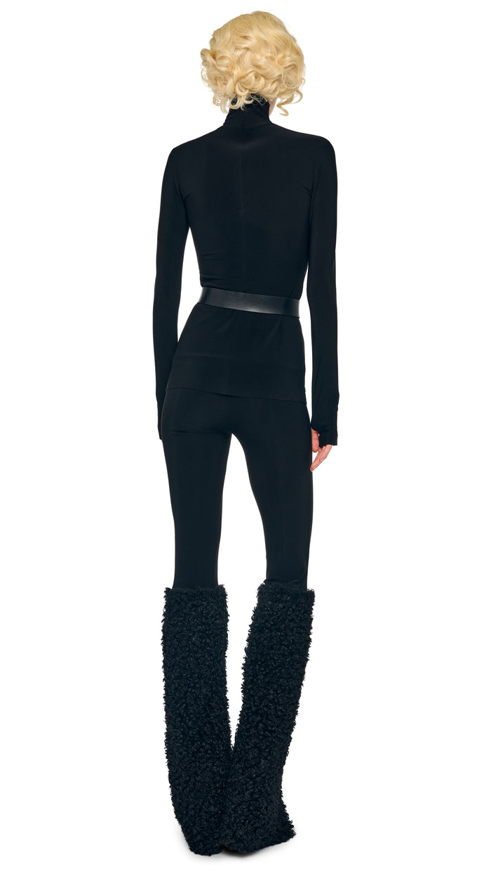 Norma Kamali CURLY SPAT LEGGING