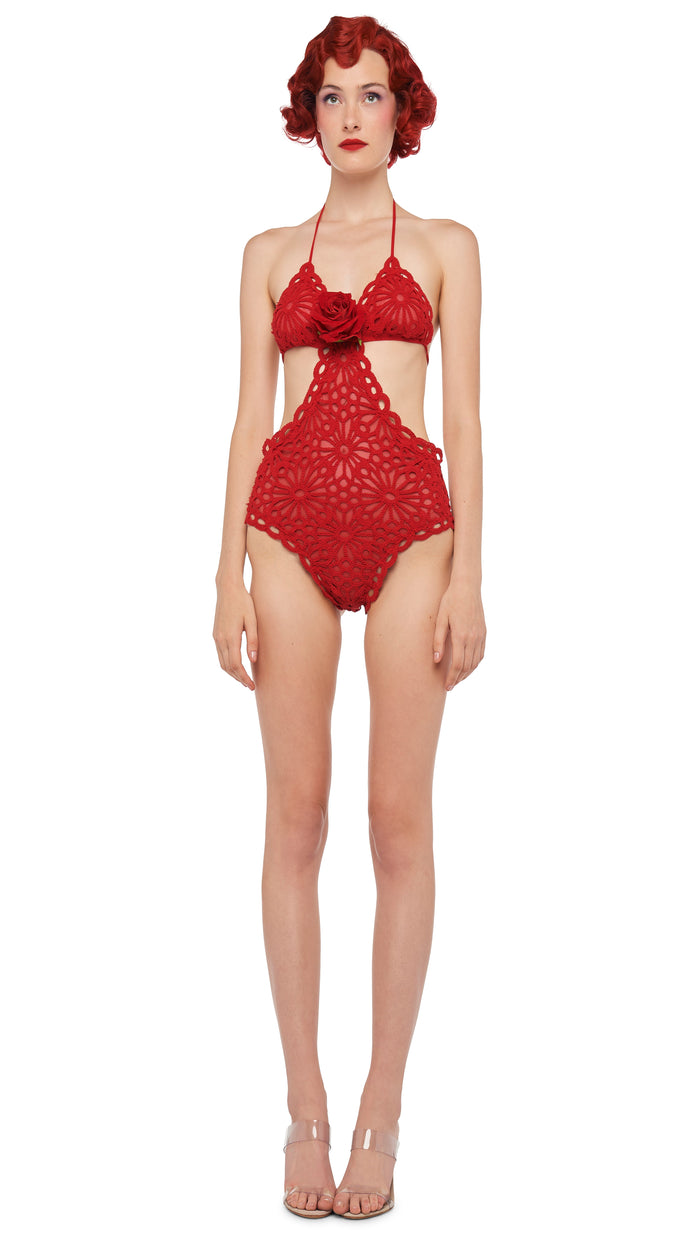 norma kamali CUT OUT STRING MIO