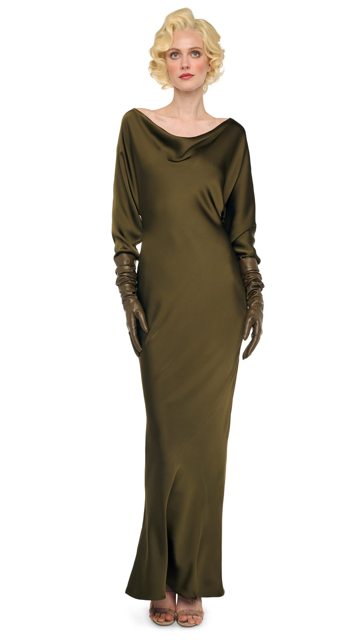 norma kamali DOLMAN MARIA GOWN