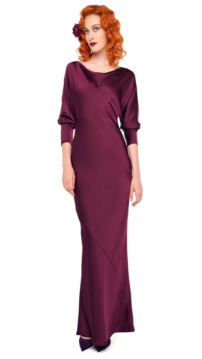 norma kamali DOLMAN MARIA GOWN