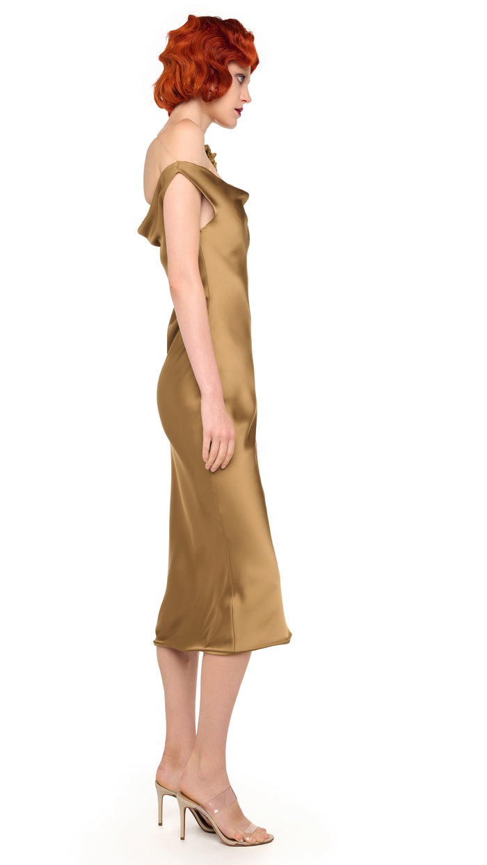 Norma Kamali DROP SHOULDER MARIA DRESS