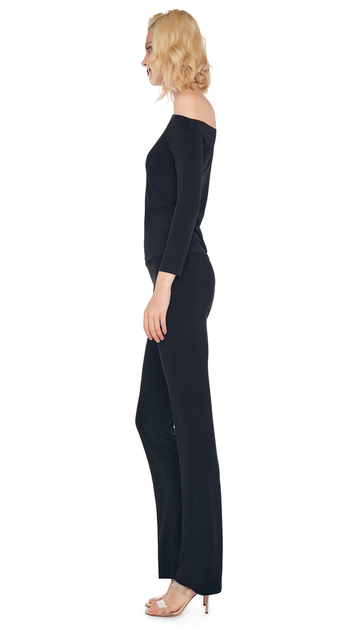 Norma Kamali DROP SHOULDER TOP