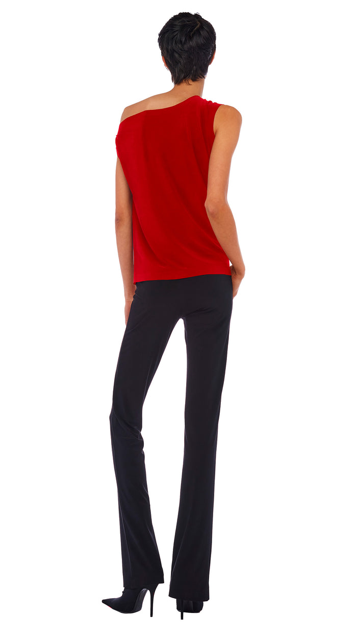 Norma Kamali DROP SHOULDER TOP