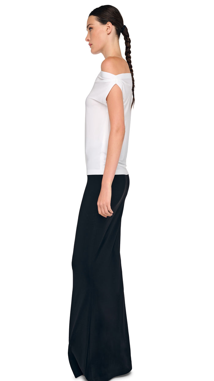 Norma Kamali DROP SHOULDER TOP