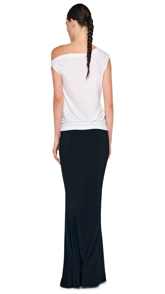 Norma Kamali DROP SHOULDER TOP