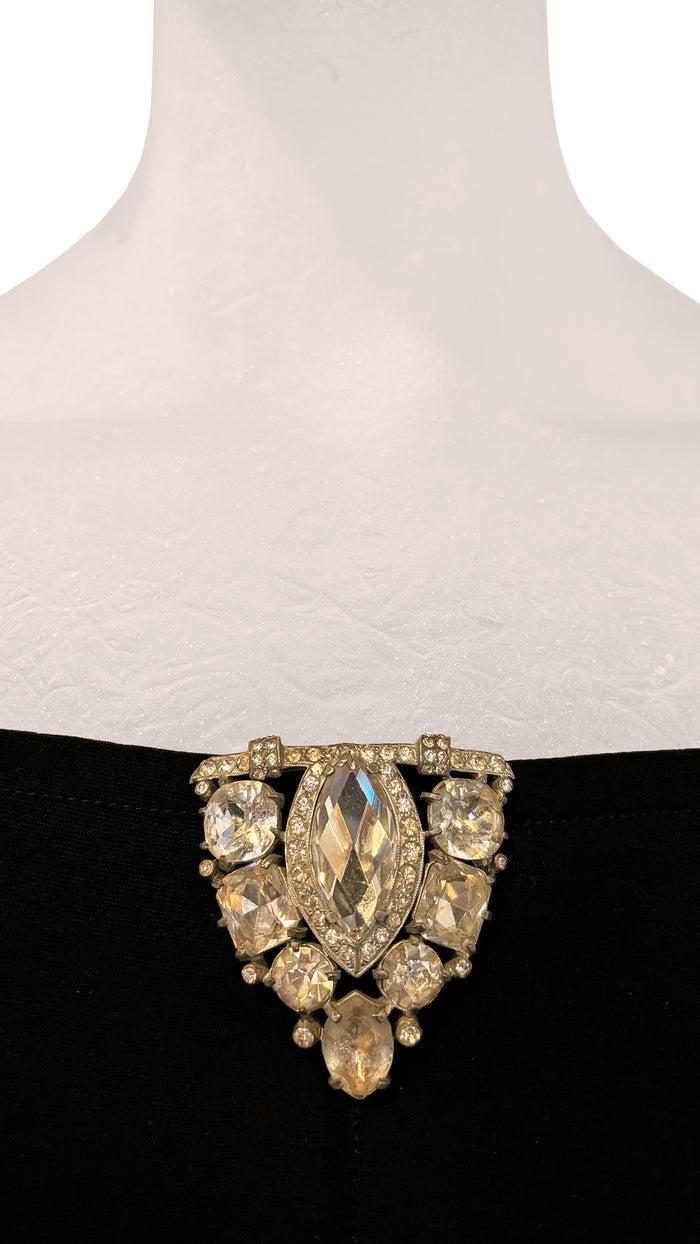 Norma Kamali EISENBERG STONE BROOCH