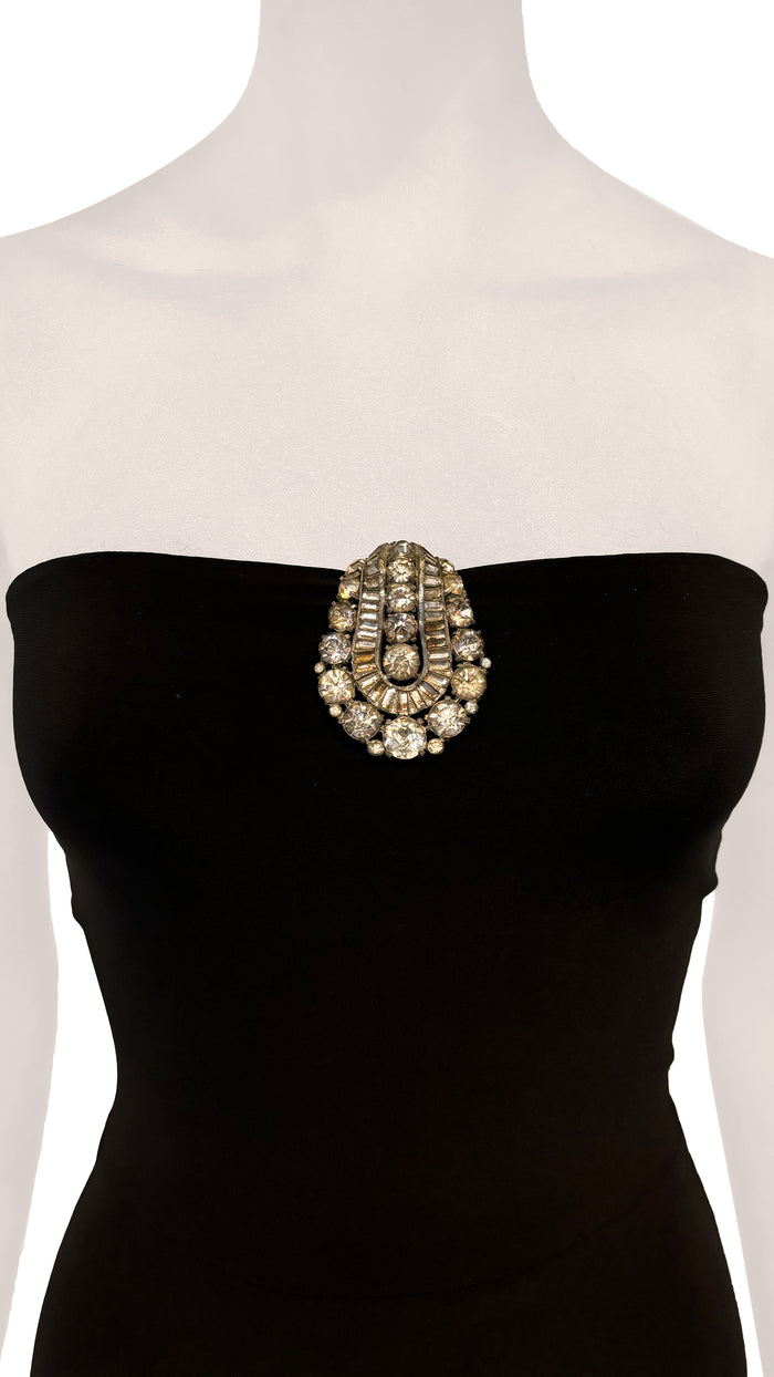 Norma Kamali EISENBERG STONE BROOCH