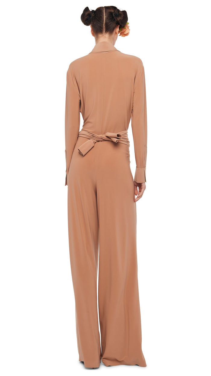 Norma Kamali FOUR SLEEVE NK SHIRT JUMPSUIT