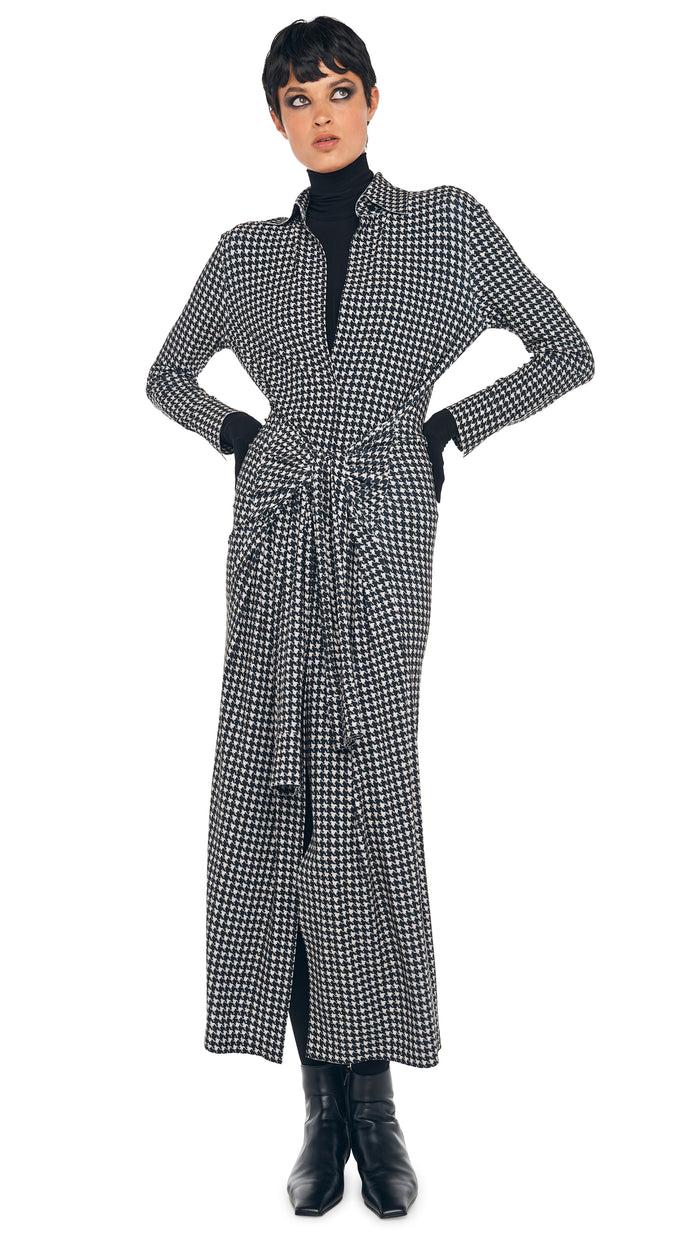 norma kamali FOUR SLEEVE NK SHIRT LONG DRESS