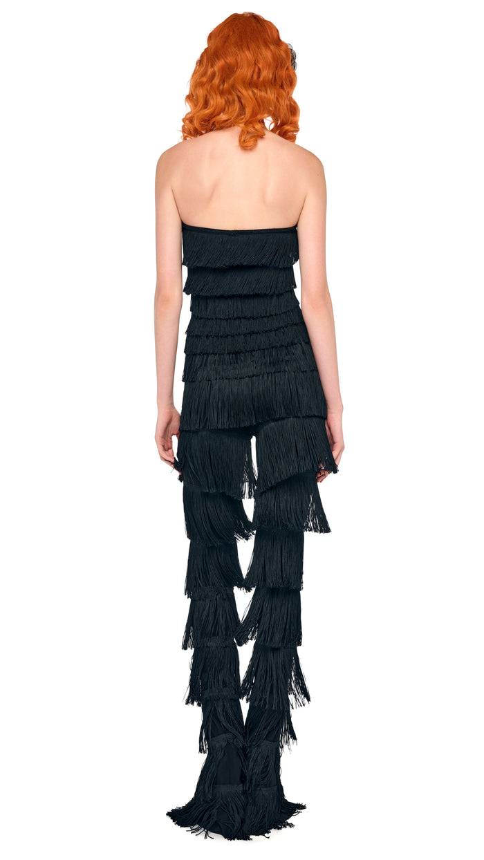 Norma Kamali FRINGE SPAT LEGGING