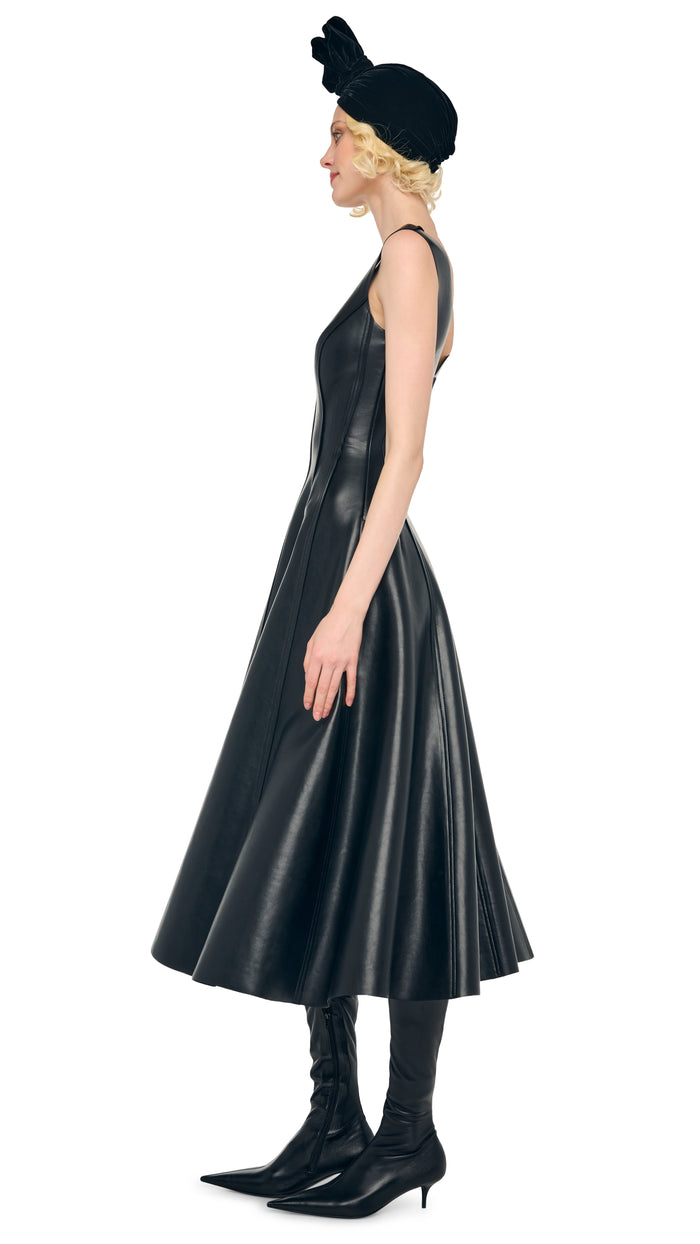 Norma Kamali GRACE DRESS TO MIDCALF