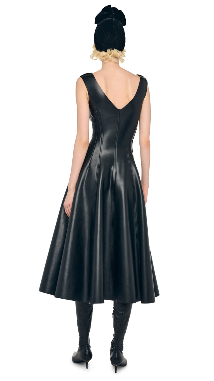 Norma Kamali GRACE DRESS TO MIDCALF