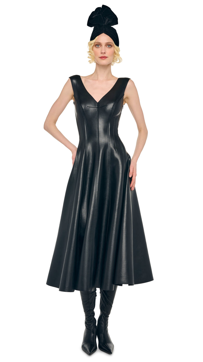 Norma Kamali GRACE DRESS TO MIDCALF