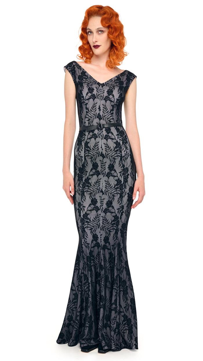 norma kamali GRACE FISHTAIL GOWN