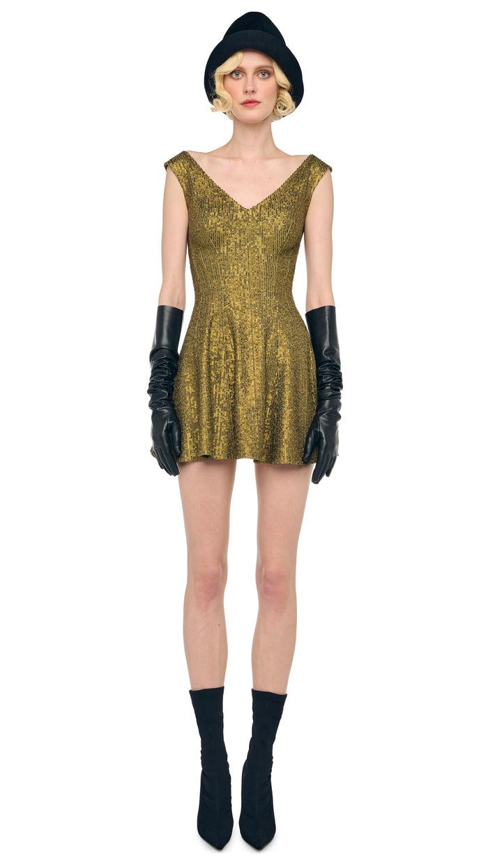 Norma Kamali GRACE MINI DRESS