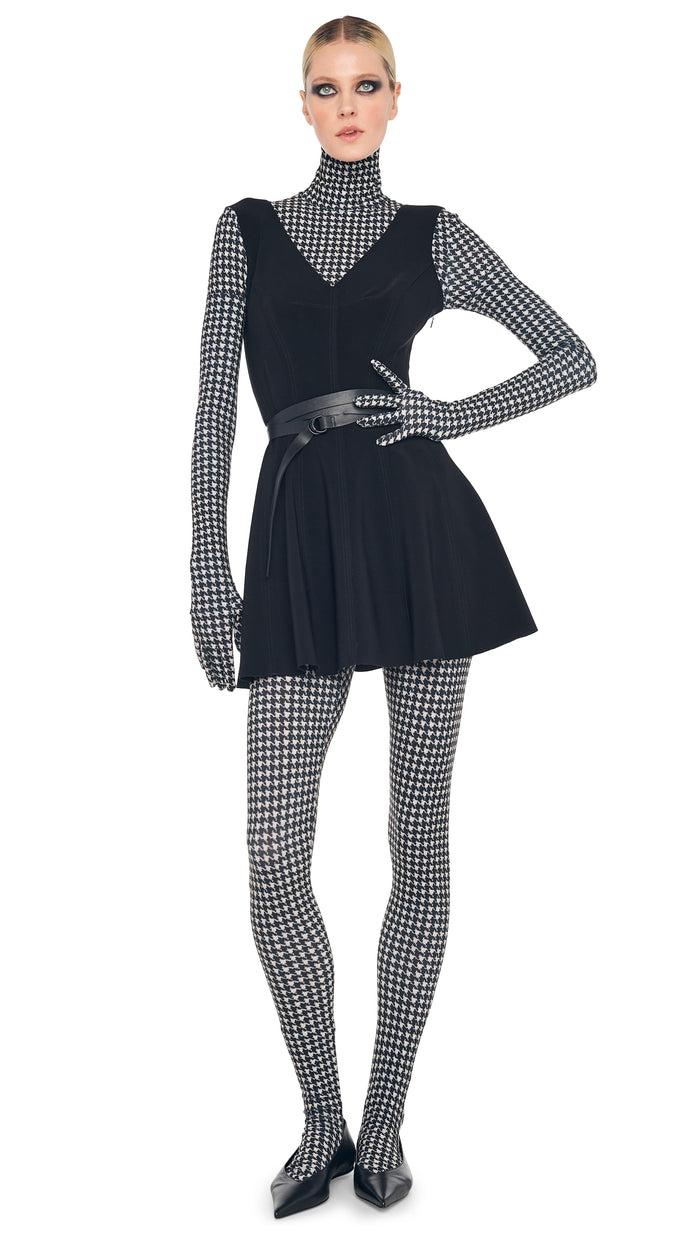 norma kamali GRACE MINI DRESS